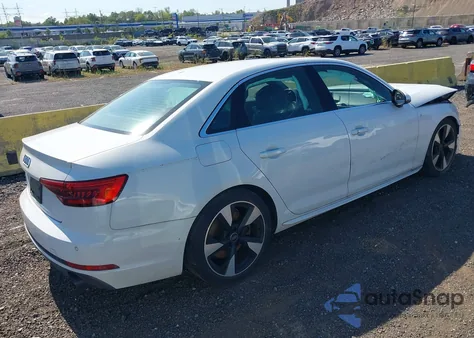 2017 Audi A4 2.0T Premium from USA, damaged, VIN WAUENAF44HN006919